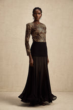 Lise leopar mini elbise