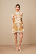 Dantelli Mini Elbise