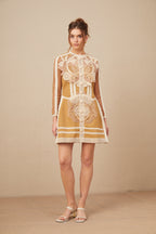 Dantelli Mini Elbise