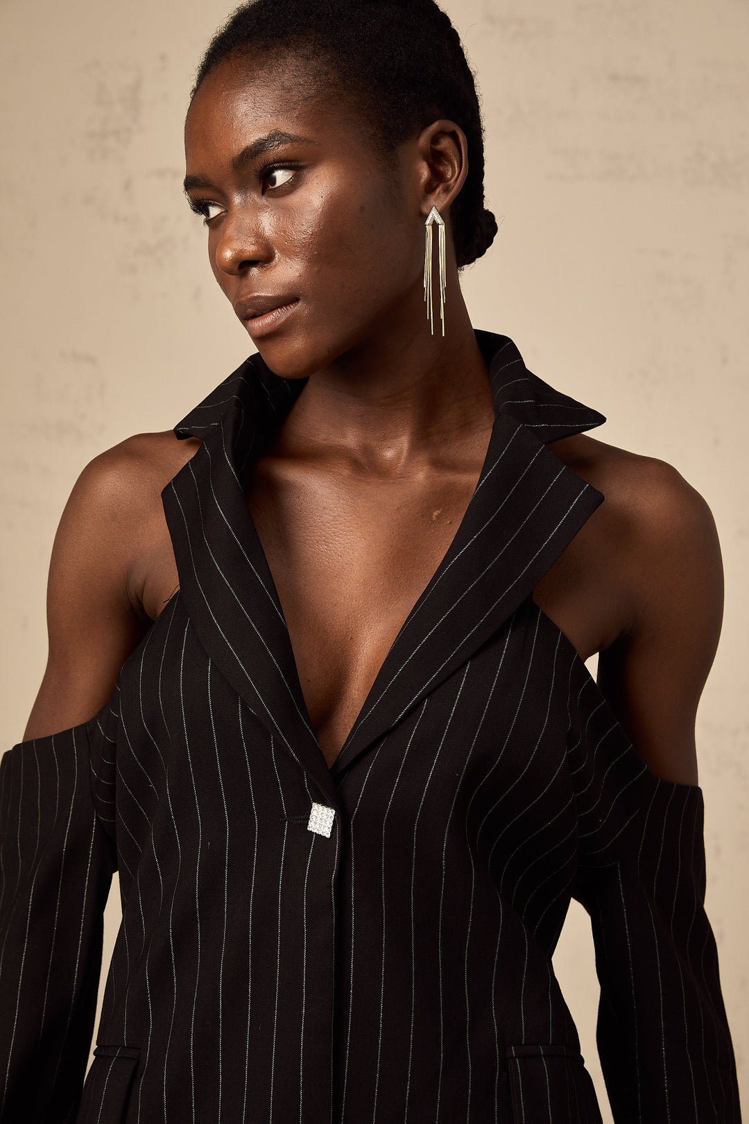 Stefania Siyah Ceket