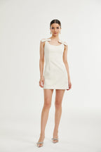 Ellica fiyonk mini elbise