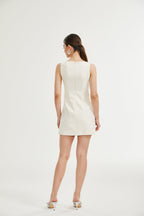 Ellica fiyonk mini elbise