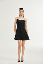 Lucasta inci mini elbise