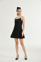 Lucasta inci mini elbise