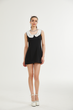 Delilah kristal mini elbise