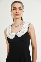 Delilah kristal mini elbise