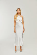 Raphaëlle süslemeli maksi elbise