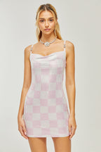 Madeleine elmas mini elbise