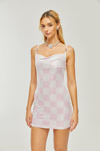 Madeleine elmas mini elbise