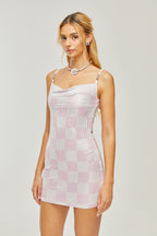 Madeleine elmas mini elbise