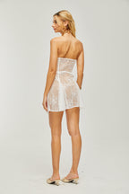 Renéa dantelli mini elbise