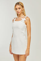 Margot çiçek mini elbise