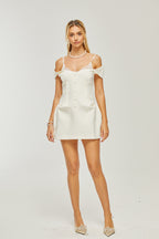 Kelly dantel mini elbise