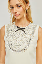 Caribe payetli mini elbise