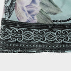 Kravat Omuz Midi Elbise