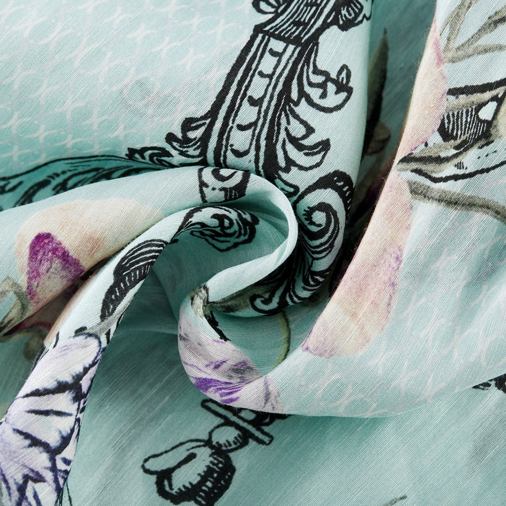 Kravat Omuz Midi Elbise