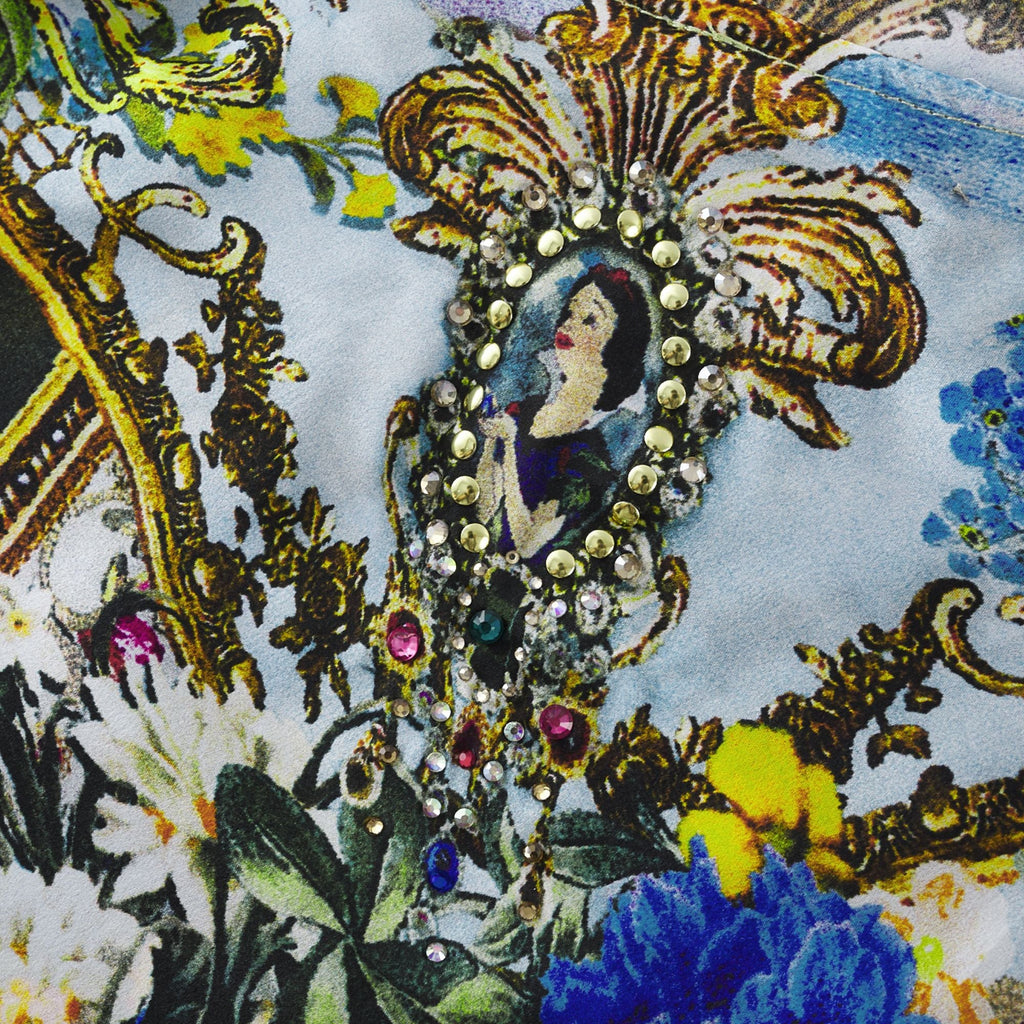 Valérie zincir maksi elbise