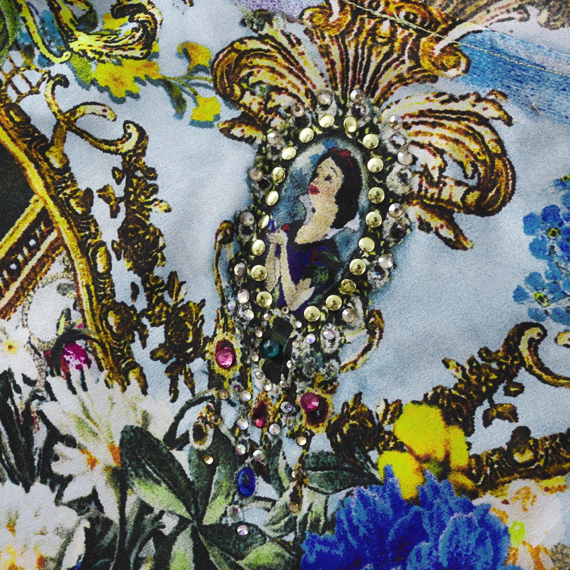 Valérie zincir maksi elbise