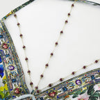 Valérie zincir maksi elbise