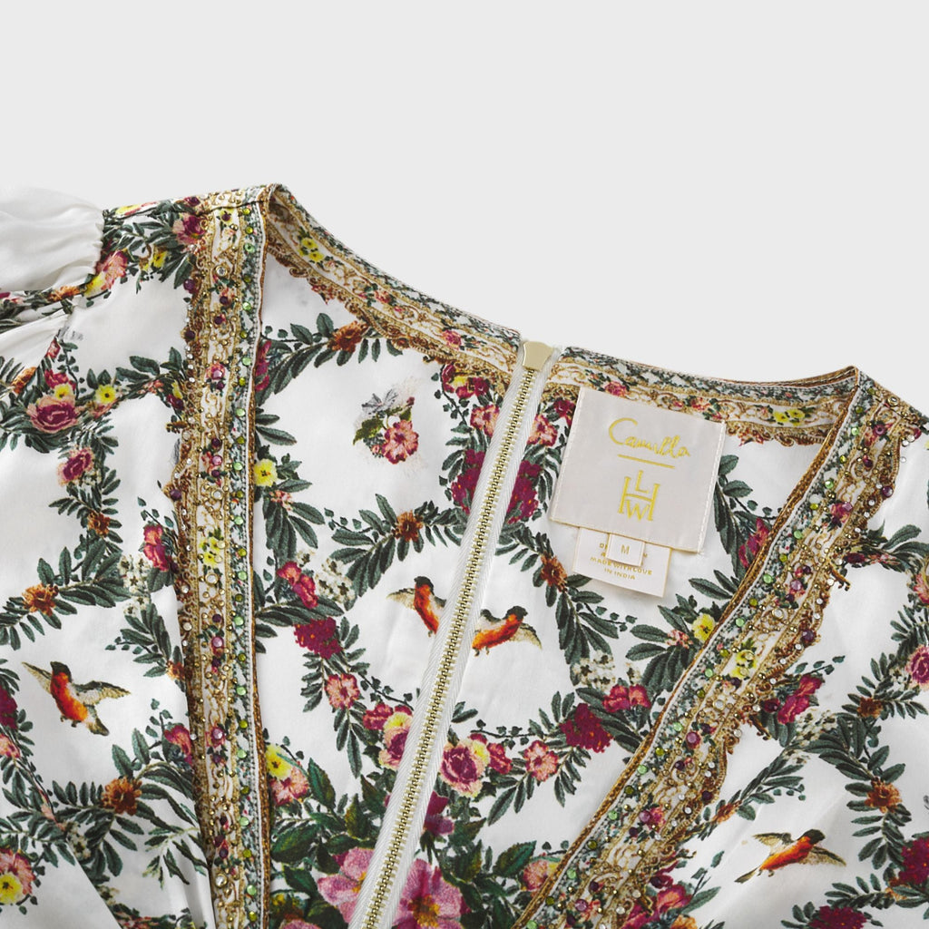 Tallulah dekolteli maksi elbise