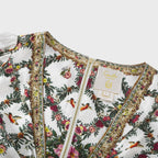 Tallulah dekolteli maksi elbise