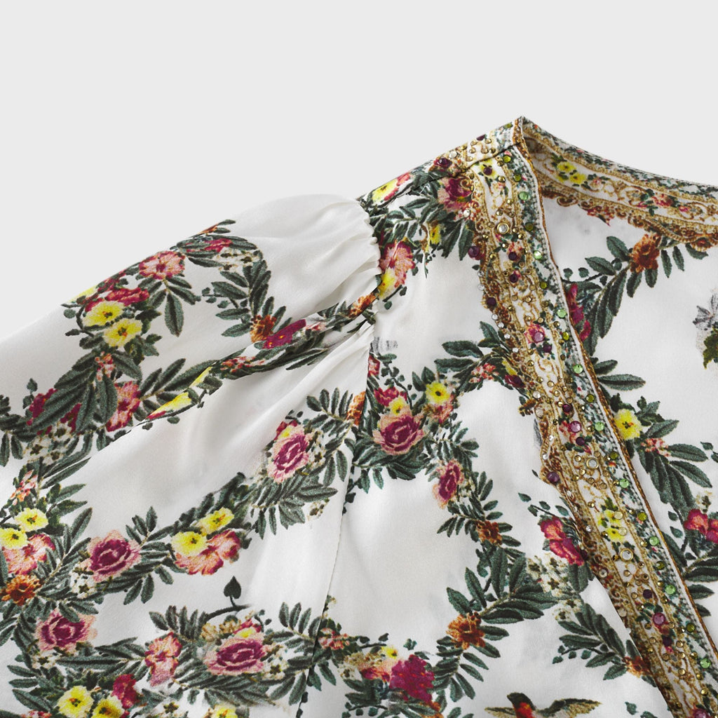 Tallulah dekolteli maksi elbise