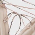 Véronique desenli maksi elbise