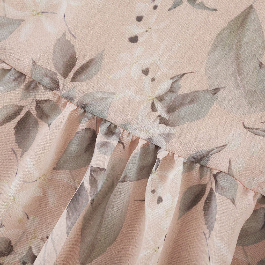 Véronique desenli maksi elbise