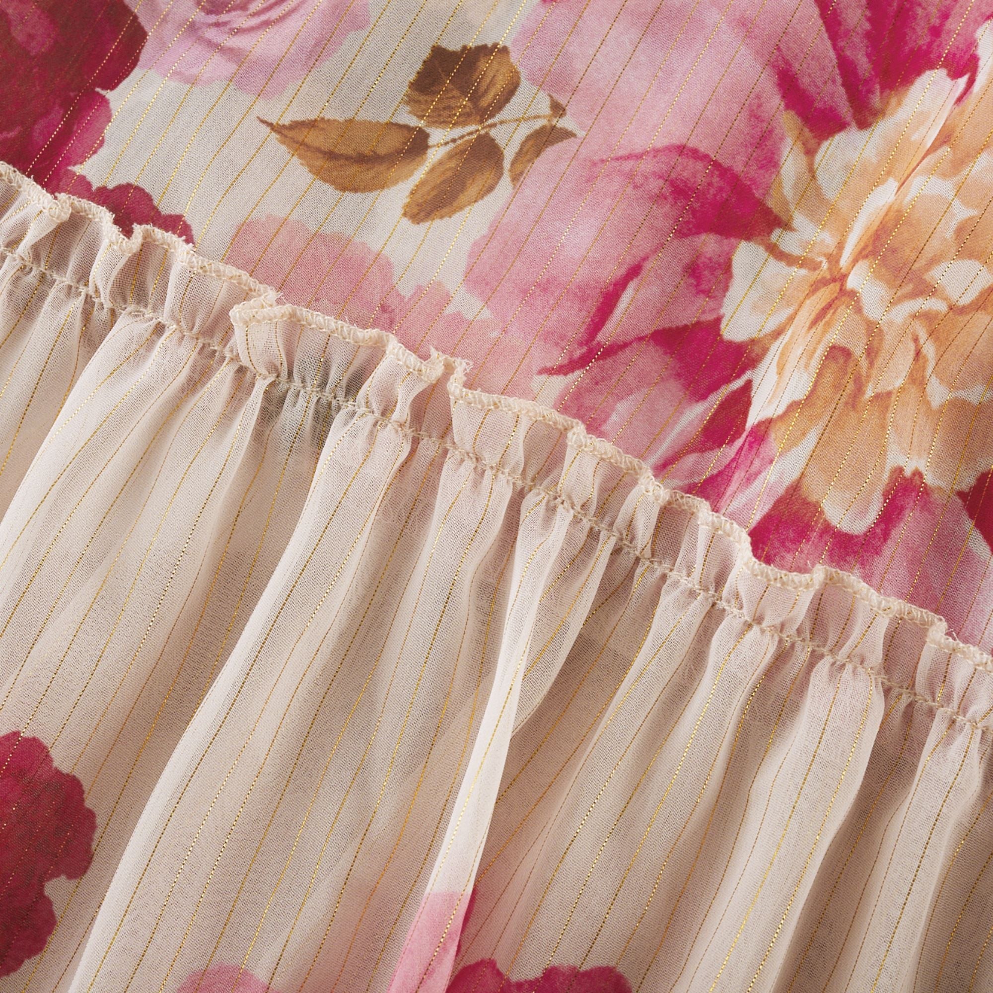 Sirena desenli midi elbise