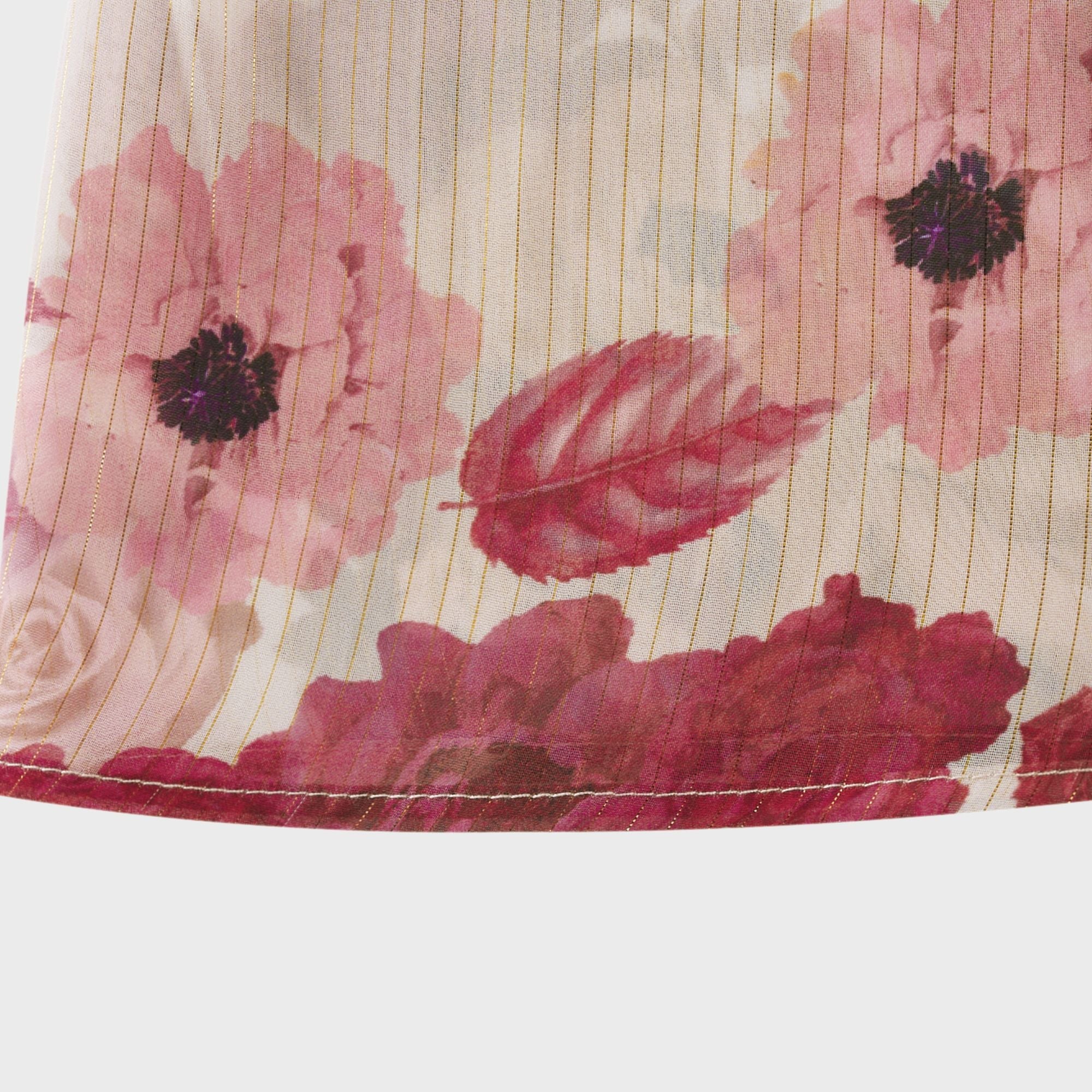 Sirena desenli midi elbise