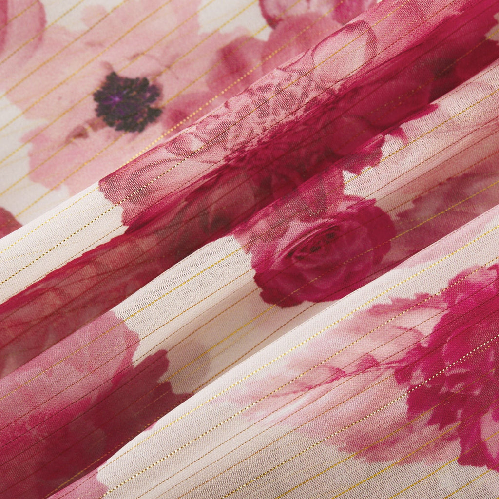 Sirena desenli midi elbise