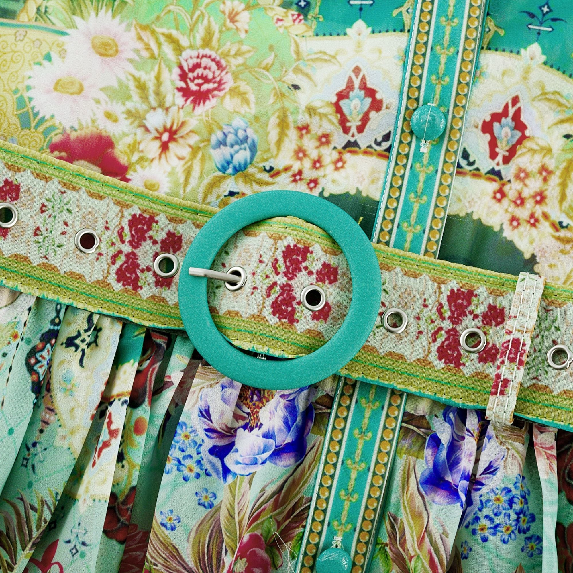 Juliette fırfır midi elbise