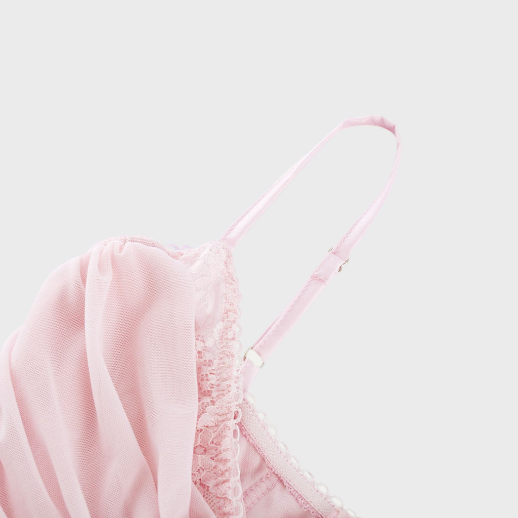 Sylvie tül korse maksi elbise