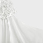 Neri dantel midi elbise