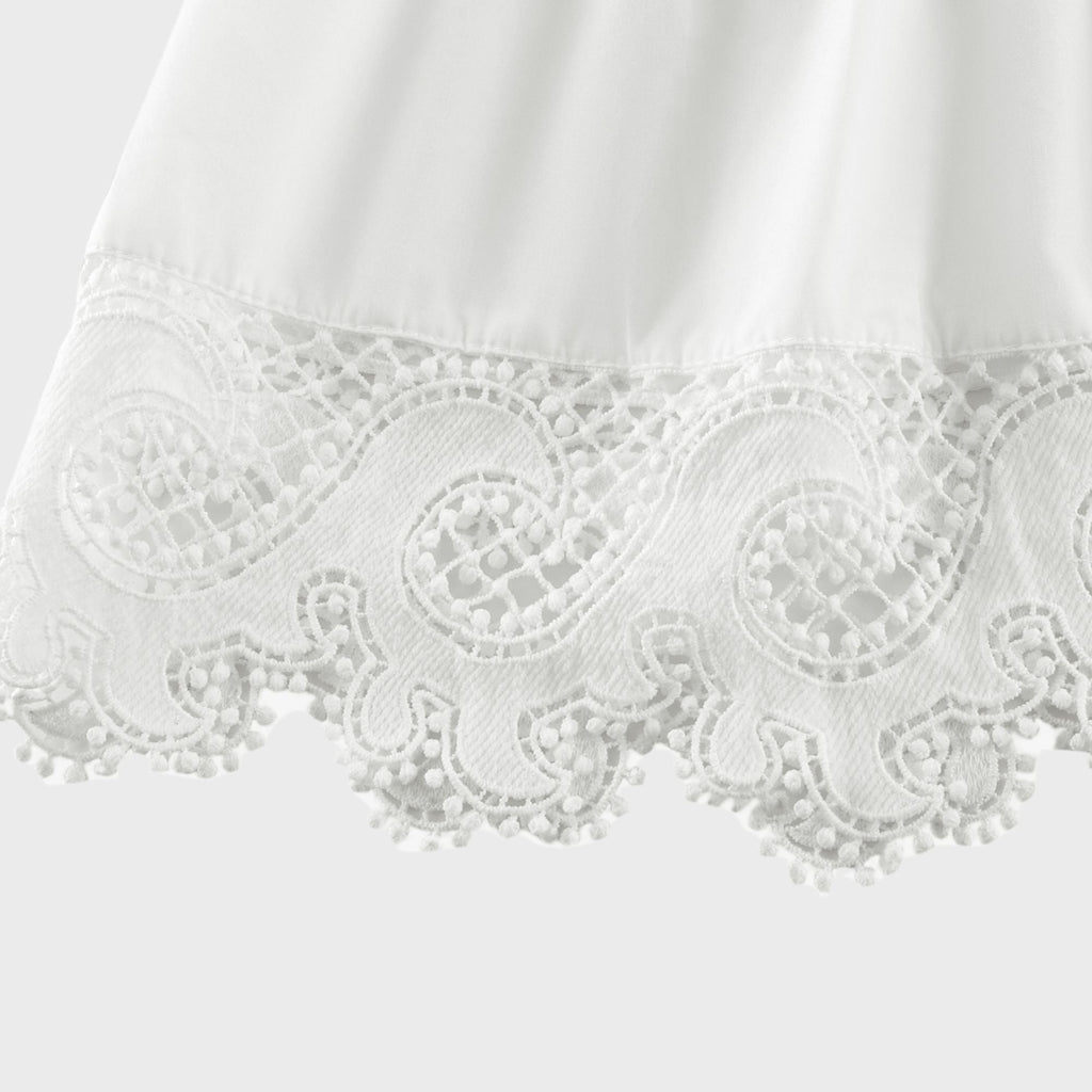 Neri dantel midi elbise