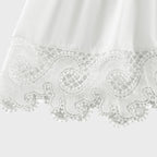 Neri dantel midi elbise