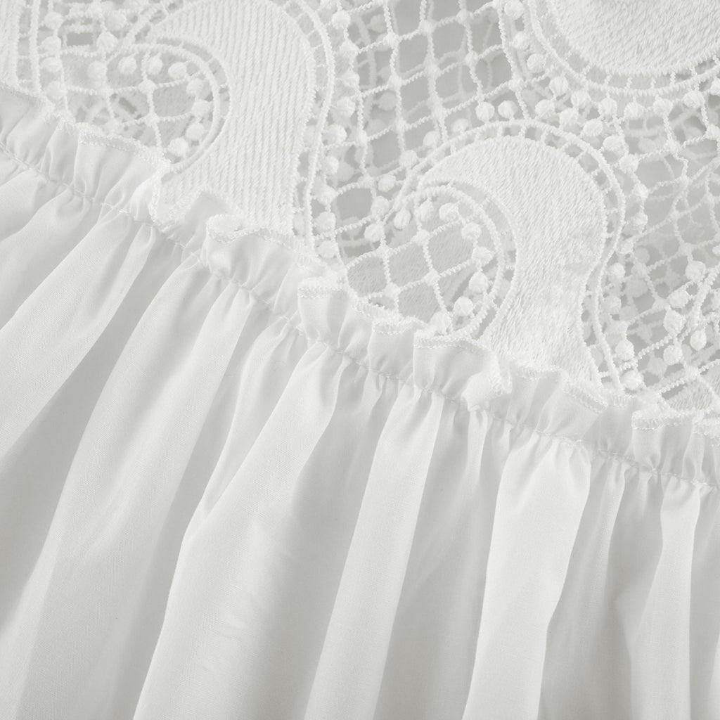 Neri dantel midi elbise