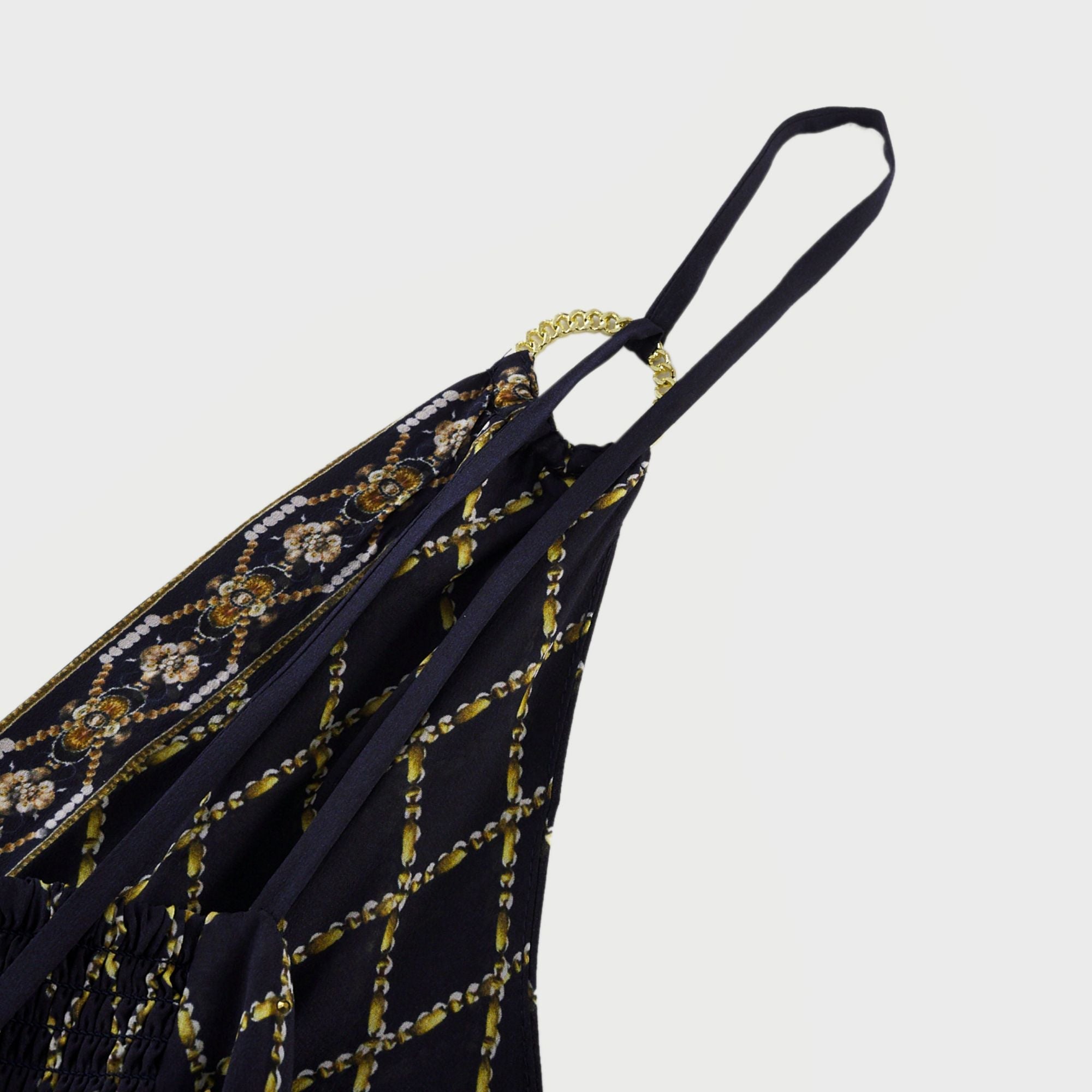 Gabriella grafik maksi elbise