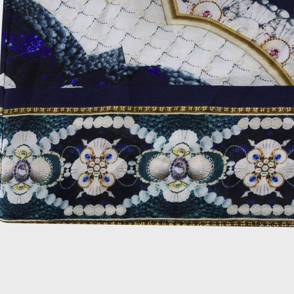 Gabriella grafik maksi elbise