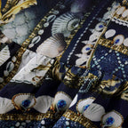 Gabriella grafik maksi elbise