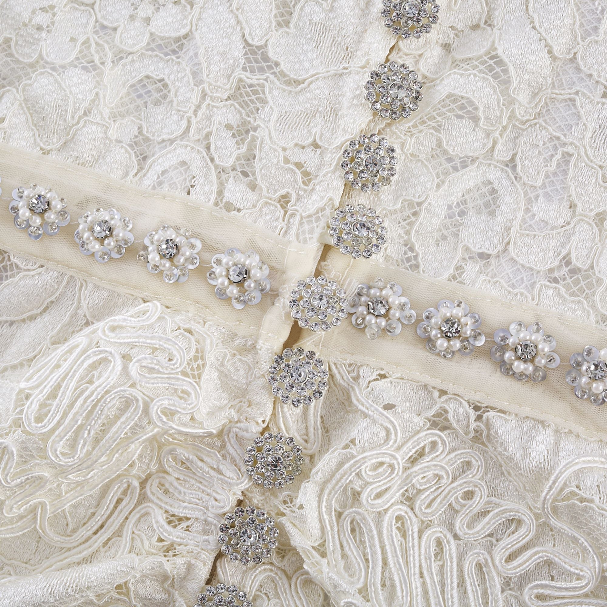 Kalena dantel midi elbise