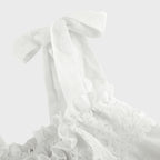 Roselinee dantel midi elbise