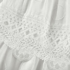 Roselinee dantel midi elbise