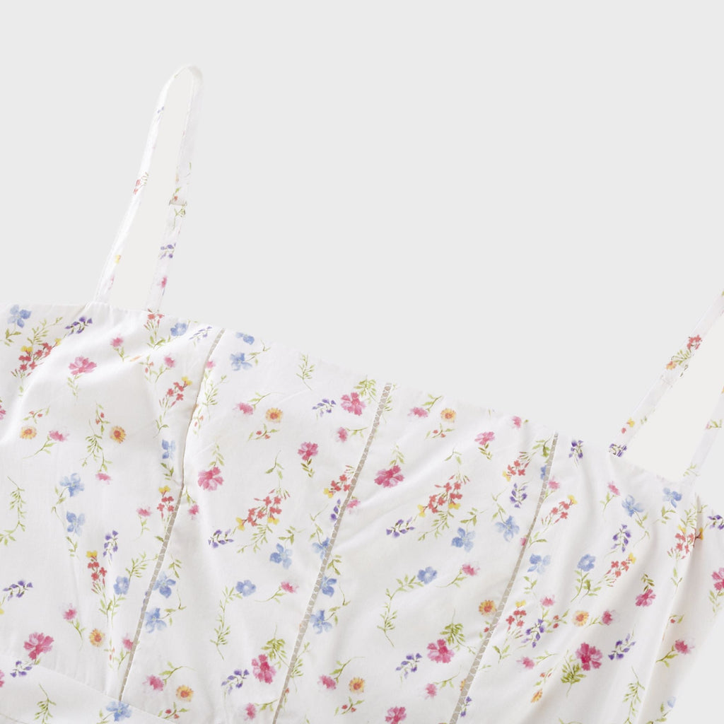 Raphaëlle pileli midi elbise