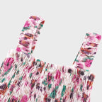 Coline katman midi elbise