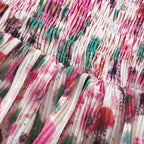 Coline katman midi elbise