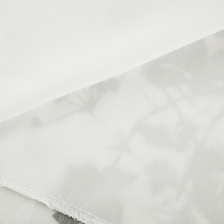 Persephone desenli midi elbise