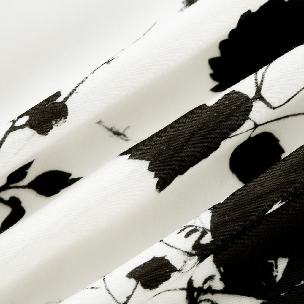 Persephone desenli midi elbise