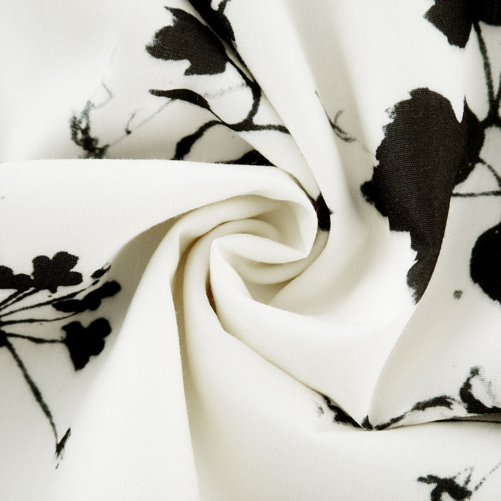 Persephone desenli midi elbise