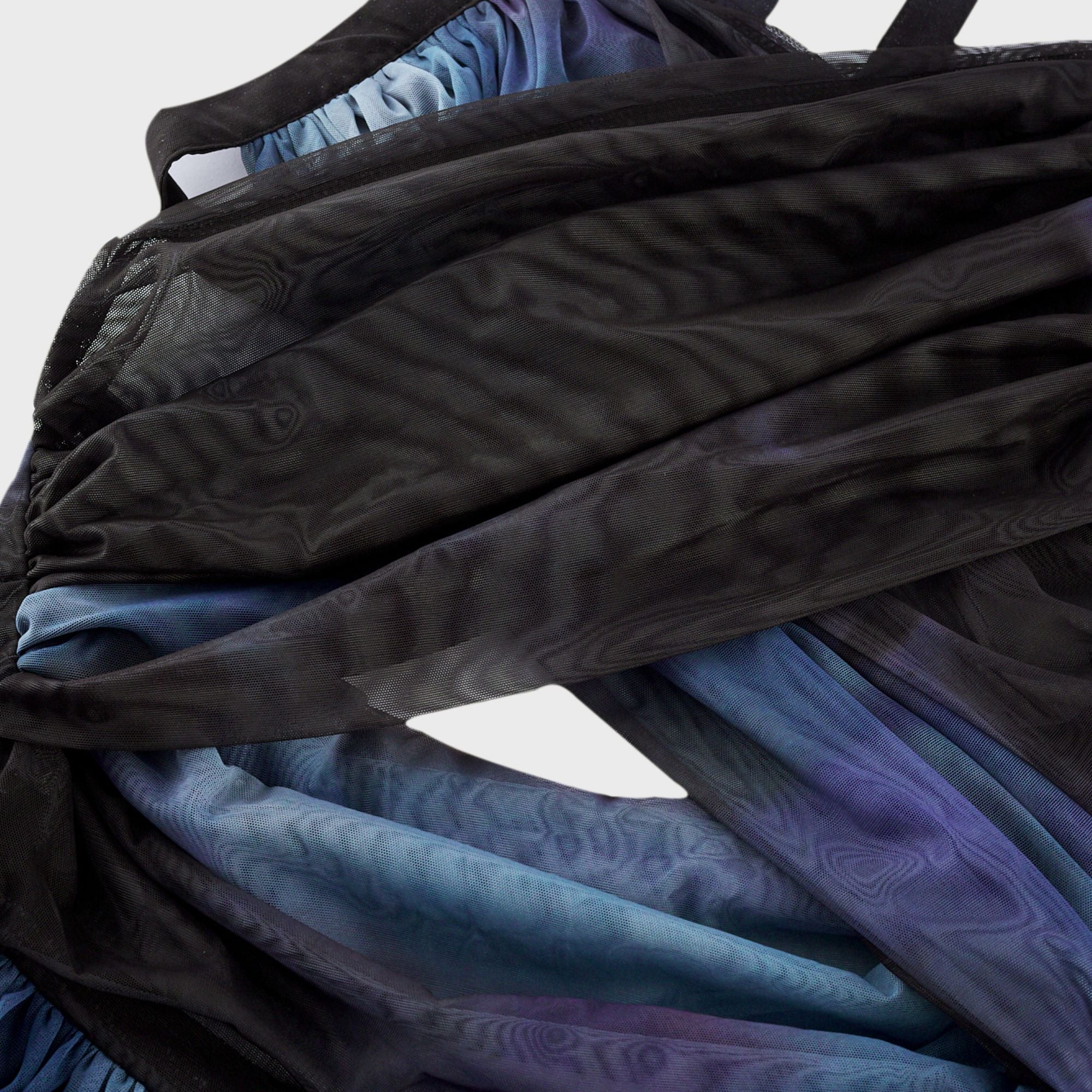 Céleste pile midi elbise